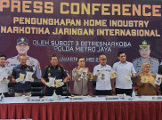 Penggerebekan Pabrik Narkoba Rumahan Bogor Diklaim Selamatkan 830 Ribu Jiwa