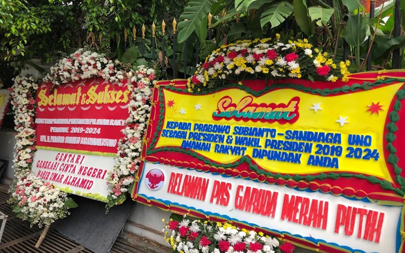 Ucapan selamat untuk Prabowo karena menang Pilpres versi sendiri