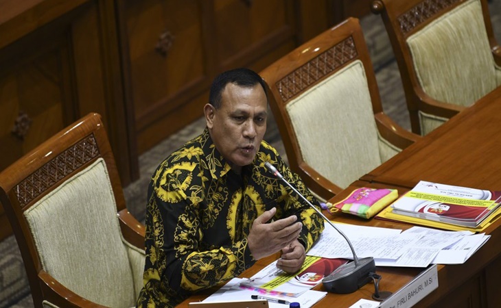KPK dibawah pimpinan Firli Bahuri menghentikan 36 kasus korupsi