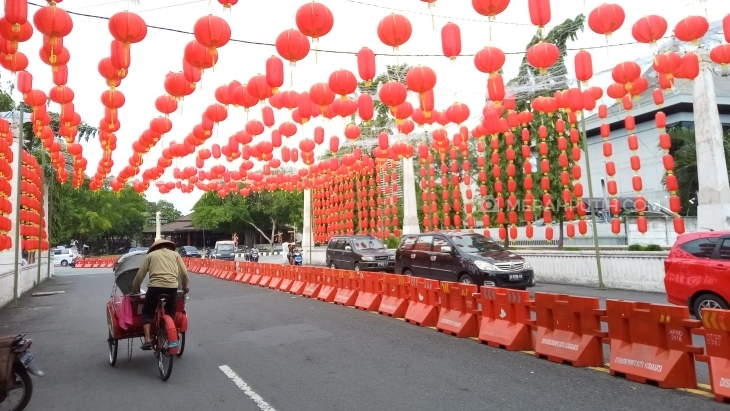Ribuan Lampion Hiasi Festival Imlek Solo 2020