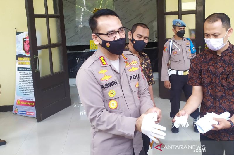 Kapolrestabes Bandung Kombes Pol Aswin Sipayung. ANTARA/Bagus Ahmad Rizaldi