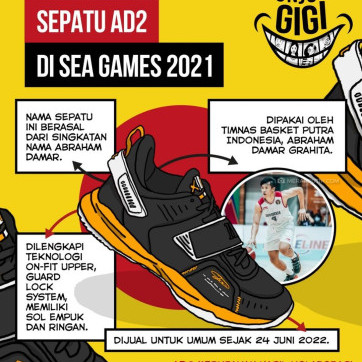 Sepatu AD di SEA Games 2021