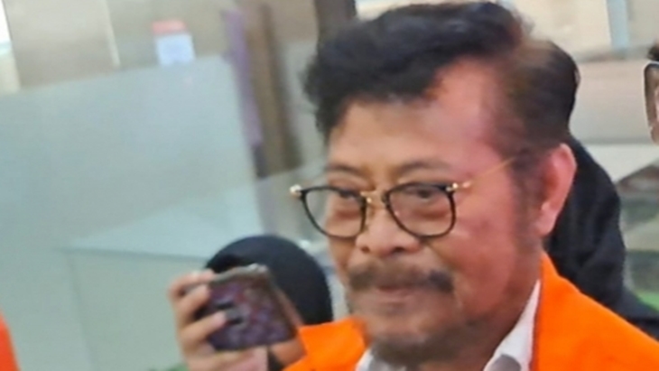 Eks Mentan SYL Irit Bicara saat Hadiri Pemeriksaan di Bareskrim