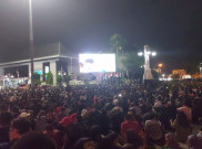 Pemkot Solo Gelar Nobar Timnas U-23 di Kantor Gibran, Jalan Jenderal Sudirman Ditutup