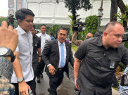 Kompak Menteri Pakai Dasi Biru dan Kopiah Merapat ke Istana Jelang Pelantikan