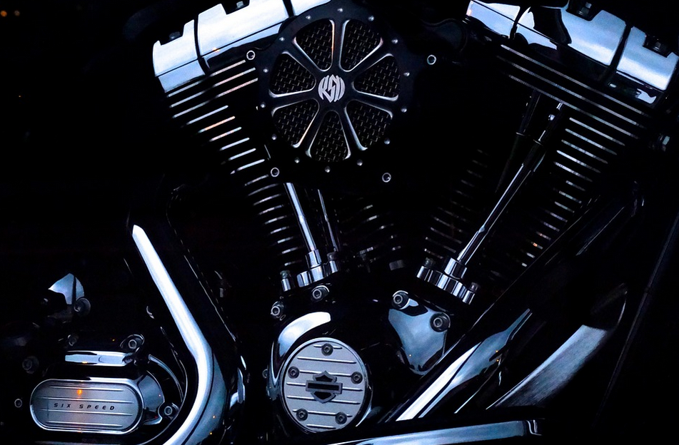 Ilustrasi mesin Harley-Davidson (Foto: Pixabay/422737)