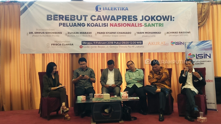 LSIN: Tiga Tokoh Ini Ideal Dampingi Jokowi di Pilpres 2019