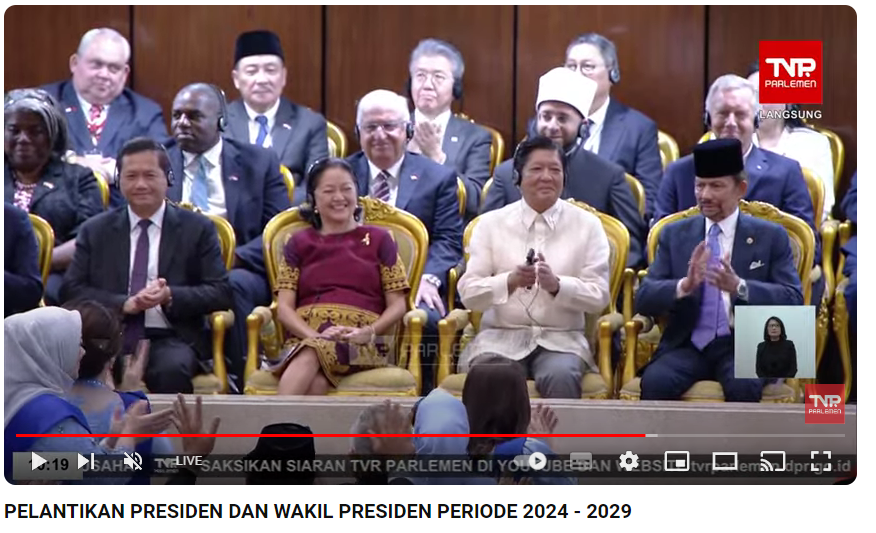 Kehadiran Tamu Negara Tersohor saat Pelantikan Merupakan Manifestasi Diplomasi Prabowo