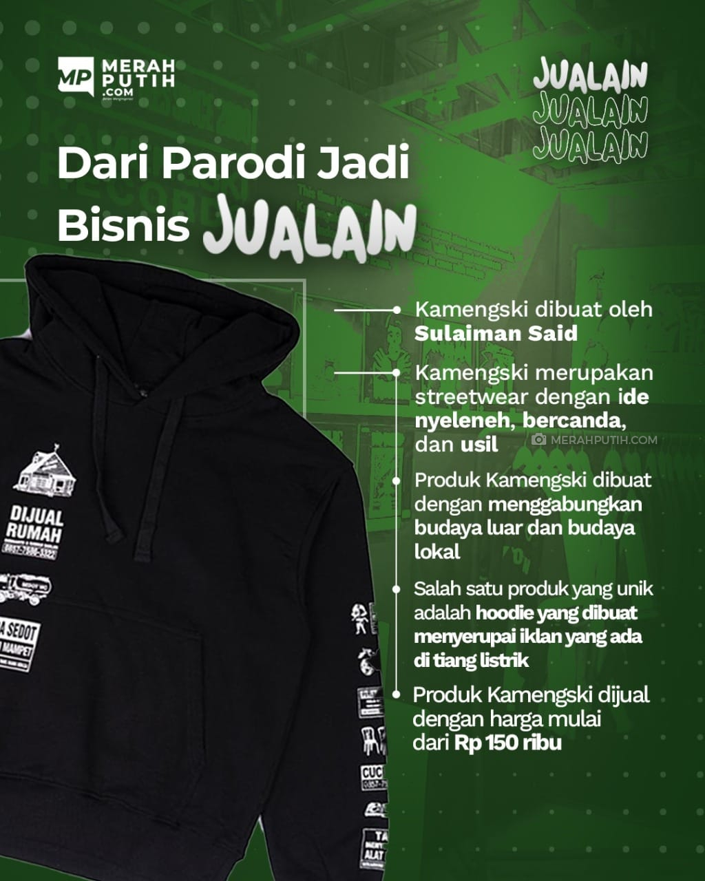 Dari Parodi Jadi Bisnis Jualain