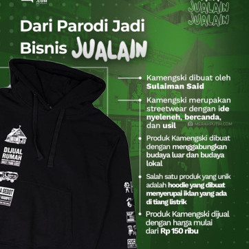 Dari Parodi Jadi Bisnis Jualain