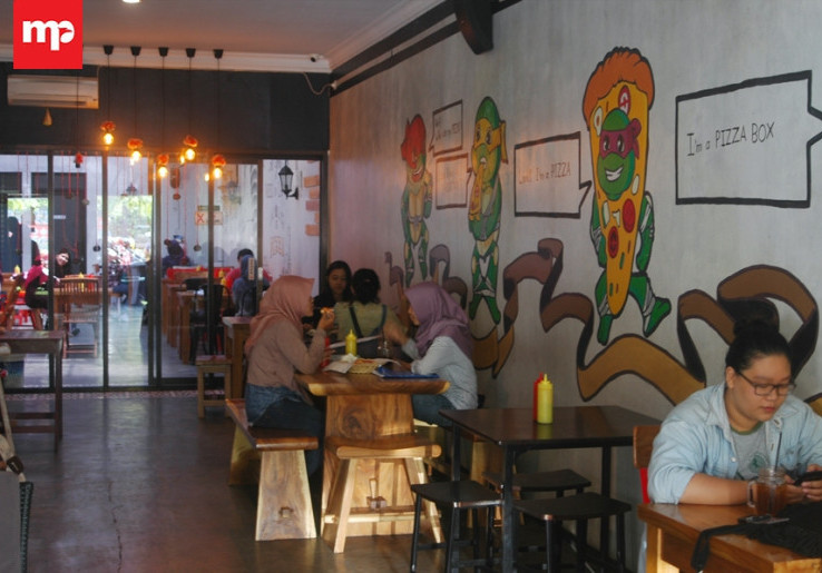  Kuliner Pizza di Yogyakarta, Panties Pizza Sajikan Roti Empuk