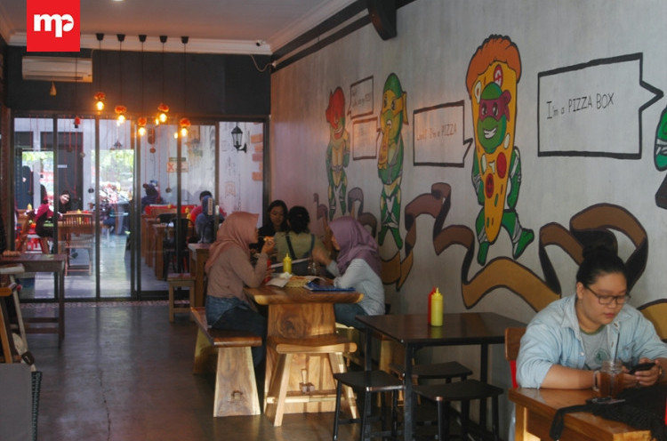  Kuliner Pizza di Yogyakarta, Panties Pizza Sajikan Roti Empuk