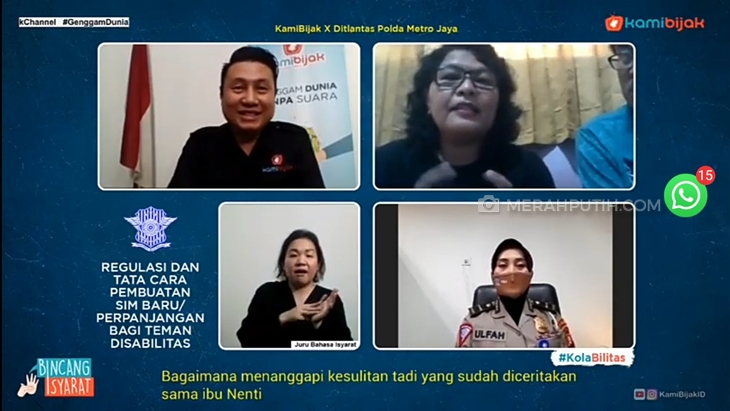 Polisi Tak Ubah Pembuatan SIM Bagi Kaum Disabilitas di Tengah Pandemi Corona