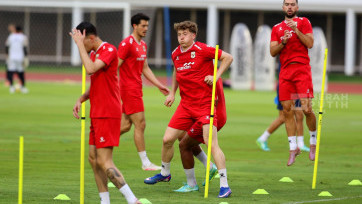 Latihan Squad Timnas Indonesia Jelang Duel Kontra Saint Kitts and Nevis dalam FIFA Series 2026