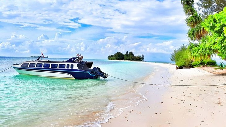 Jalur ke Pulau Dodola. (Instagram/@aniek_endraiti)