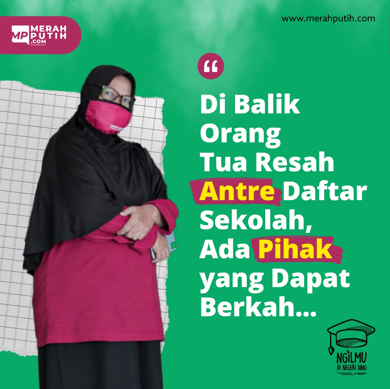 Di Balik Orang Tua Resah Antre Daftar Sekolah, Ada Pihak yang Dapat Berkah