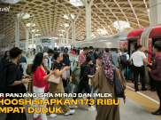 Libur Panjang Isra Mi'raj dan Imlek, Whoosh Siapkan 173 Ribu Tempat Duduk