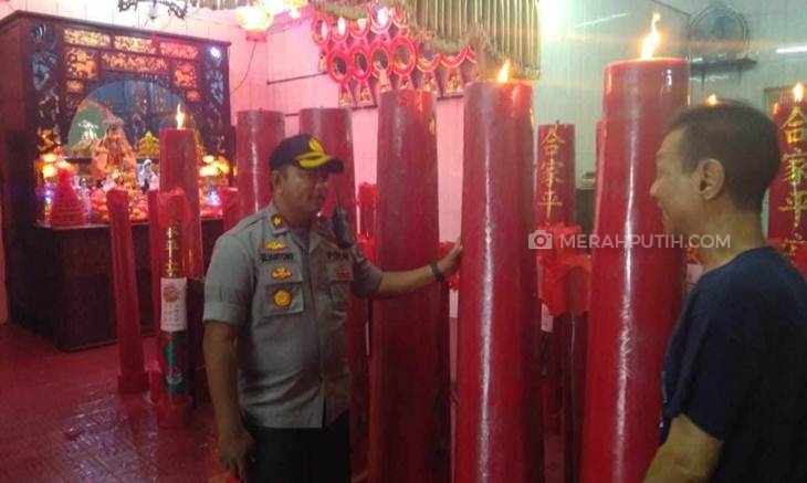 Jelang Perayaan Imlek, Polisi Amankan Sejumlah Vihara di Sawah Besar