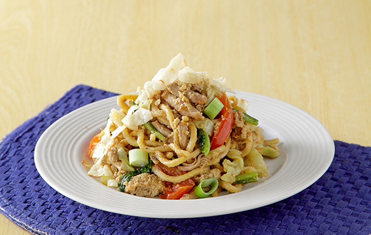 Meriahnya Makan Pagi dengan Bakmi Goreng Ayam Kriuk
