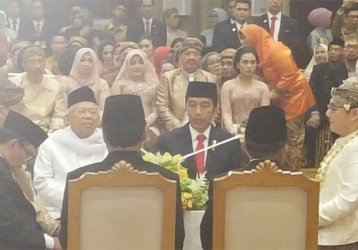 Din Syamsuddin Sebut NU-Muhammadiyah 'Bersatu' di Nikahan Anak Buwas dan BG
