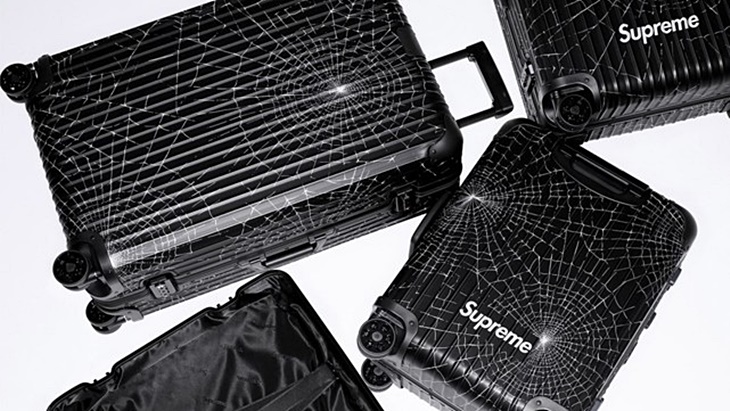 Kolaborasi Rimowa X Supreme Luncurkan Koper Laba-laba