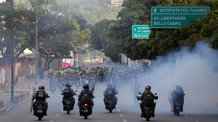 Ratusan Tentara Venezuela Ditangkap Sejak April 