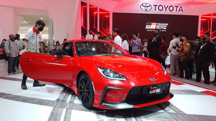 Gaharnya All New Toyota GR86 di GIIAS 2022