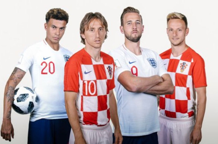Inggris dan Kroasia Duel Pemain Penuh Pengalaman versus Debutan 