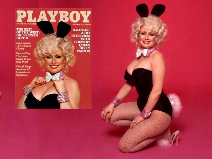 Parton muncul di sampul Playboy Oktober 1978 ketika dia berusia 32 tahun. (Foto: thetrentonline.com)