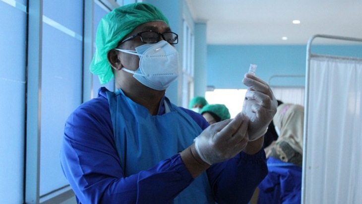 Caketum Kadin Dukung Program Vaksinasi Gotong-Royong