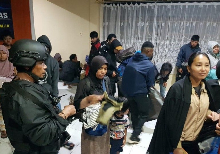 KKB Bakar Kantor Disdukcapil Pegunungan Bintang di Oksibil