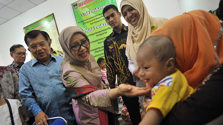 Wapres JK dan istri