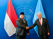 Momen Akrab Pertemuan Persiden Prabowo Subianto dengan Sekjen PBB António Guterres 
