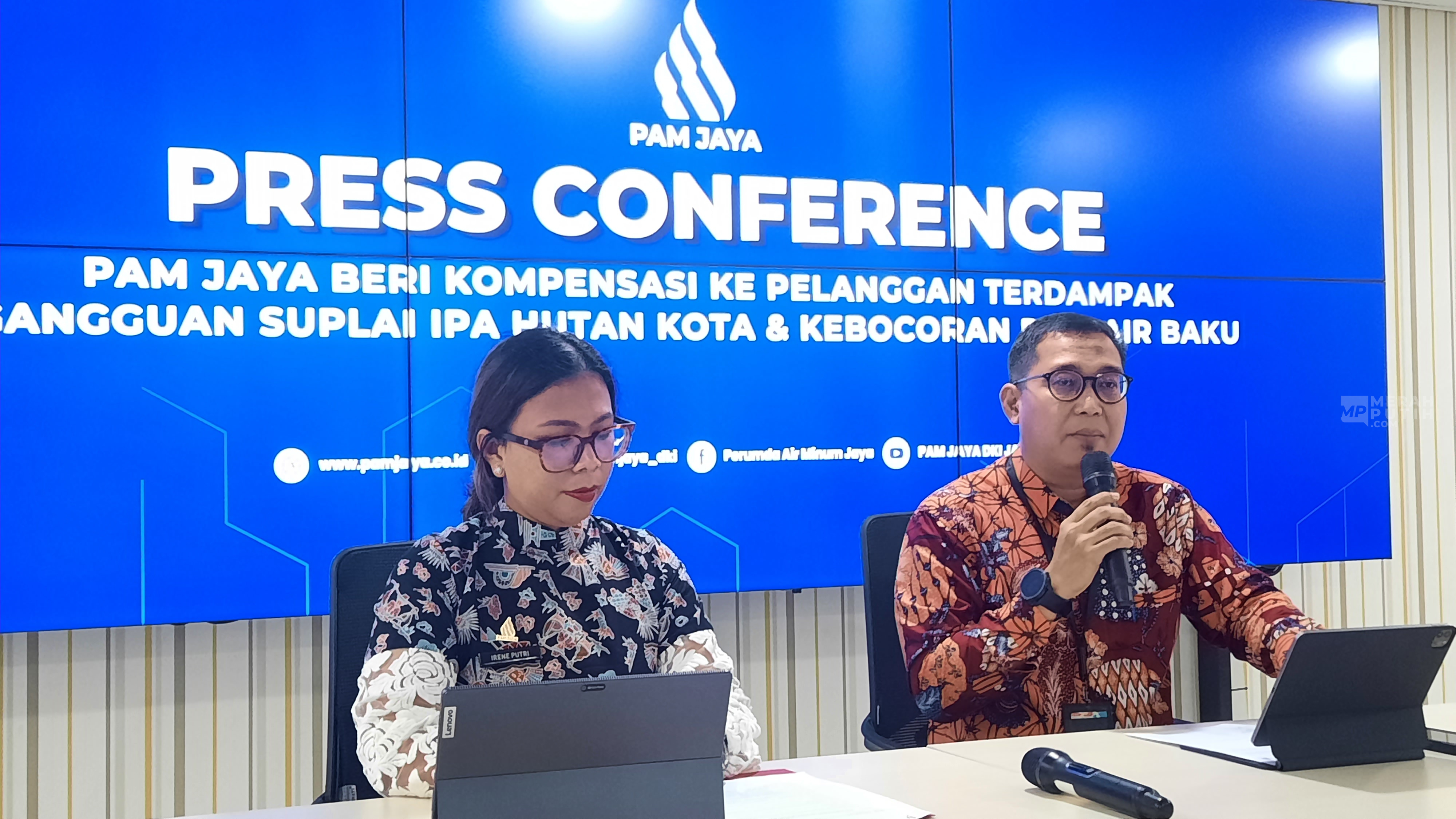 PAM JAYA Beri Kompensasi ke Pelanggan Terdampak Gangguan Suplai Air Bersih