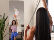 Teknologi Cermin Ajaib Hadirkan Pelatih Nge-gym Bareng