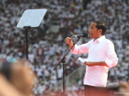  Buka Kampanye Akbar, Jokowi Sapa Pendukungnya Dalam Beragam Bahasa Daerah