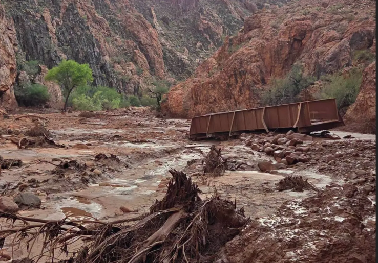  Banjir Bandang Menyapu Grand Canyon, 1 Tewas dan 15 Orang Hilang