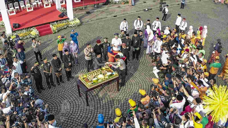 Pj Heru di Momen HUT Ke-496 Jakarta: Semoga Tidak Banjir