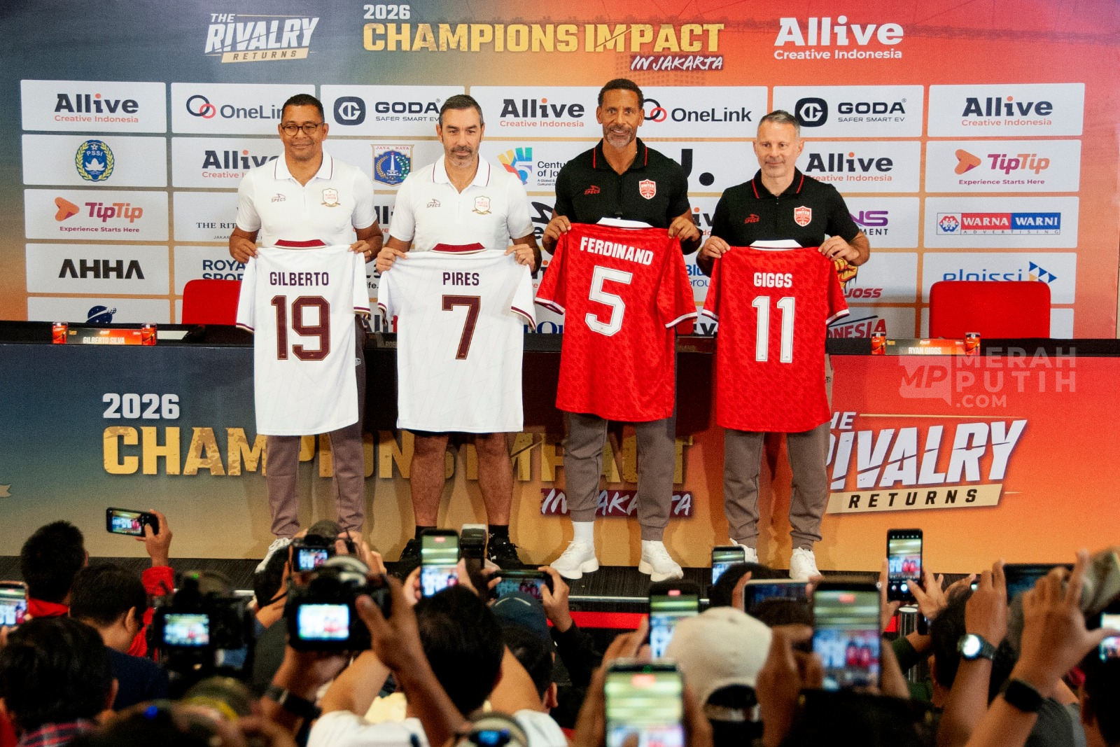 The Rivalry Returns Siap Pertemukan Legenda Sepak Bola Inggris di Jakarta