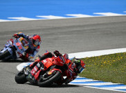 Bagnaia Bicara soal Pertarungan dengan Marc Marquez di Sirkuit Jerez