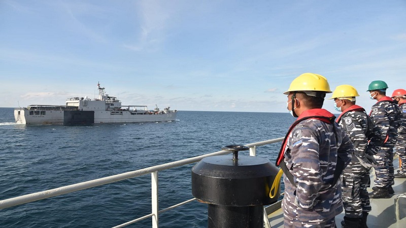 TNI AL Tangkap Kapal Tanker MT Strovolos Pencuri Minyak Kamboja