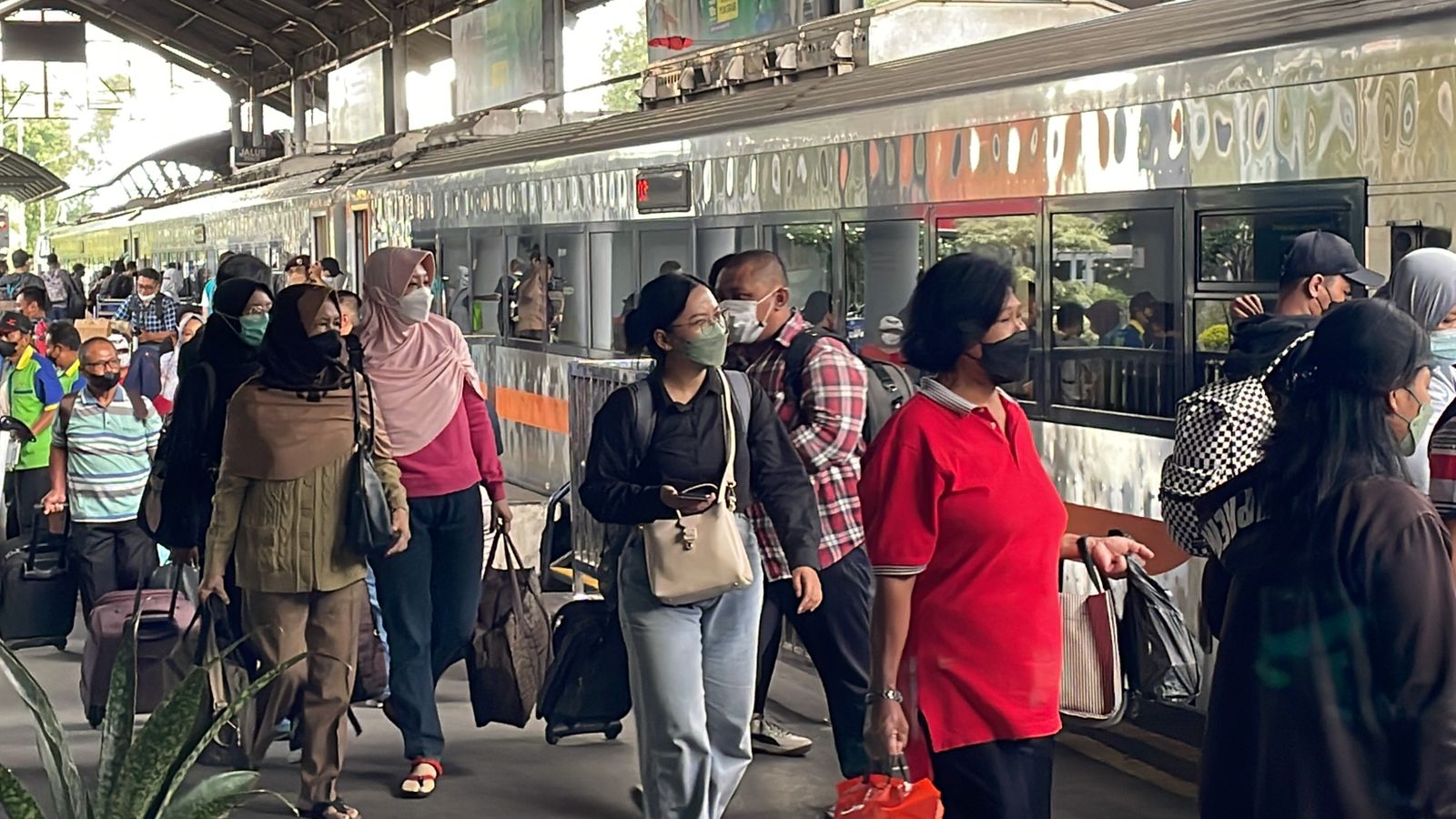 Arus Balik Mudik, 256.528 Penumpang Berangkat dari KAI Daop 8