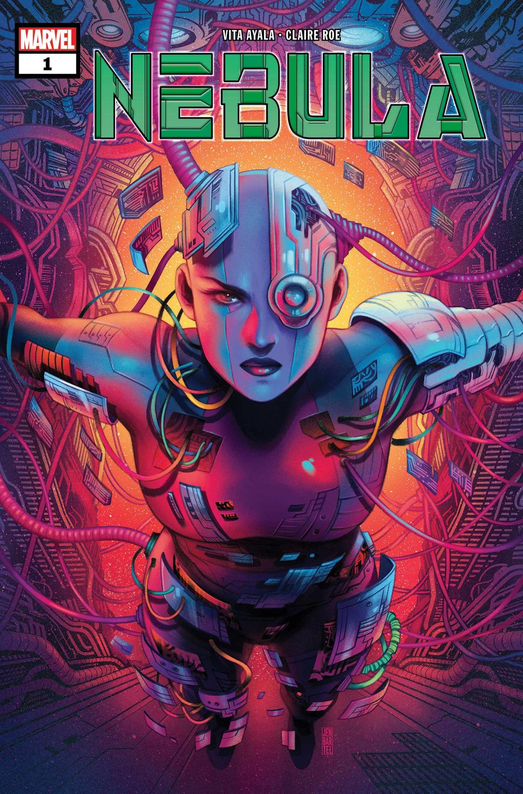 Sampul volume pertama komik Nebula (Foto: Marvel)