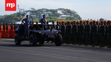 Semarak HUT TNI Angkatan Udara Ke-71