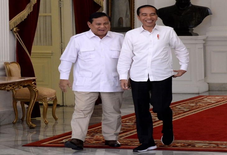 Prabowo dan Jokowi lakukan pertemuan tertutup Ruang Jepara, Istana Negara