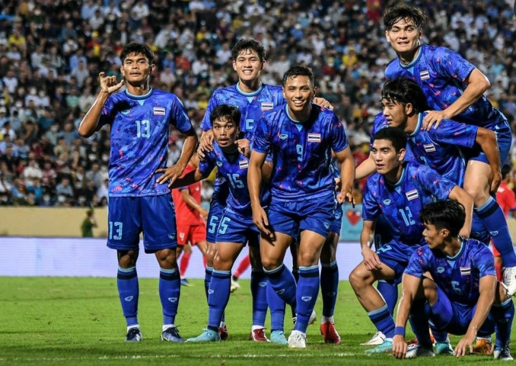 Timnas Thailand U-23. (FAT Thailand)