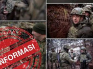 [HOAKS atau FAKTA]: Presiden Ukraina Ikut Perang Lawan Tentara Rusia