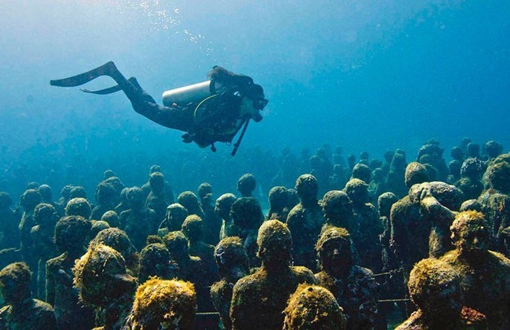 Museum Bawah Air Cancun. (Foto: instagram.com/ststw)
