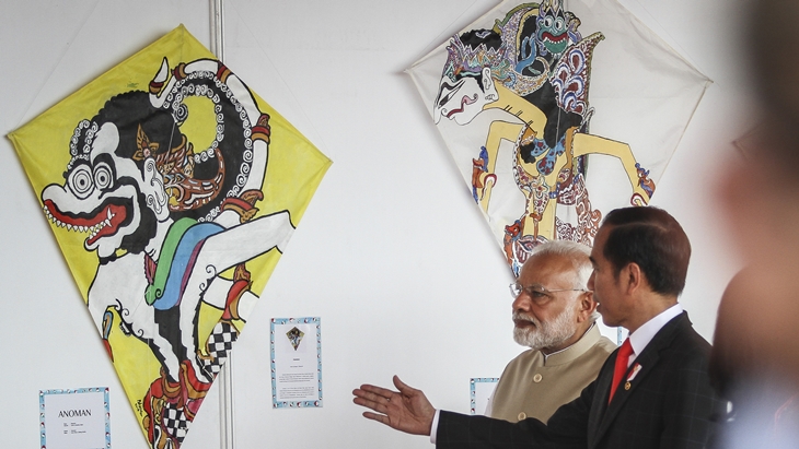 Makna di Balik Diplomasi Layang-Layang Jokowi dan PM India