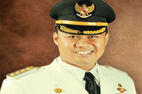 Eks Bupati Subang Ojang Sohandi yang terjerat kasus suap